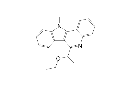 6-(1-Ethoxyethyl)-11-methyl-11H-indolo[3,2-c]quinoline