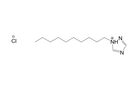 1H-1,2,4-Triazole, 1-decyl-, hydrochloride, salt