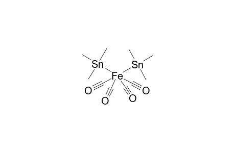 Iron, tetracarbonylbis(trimethylstannyl)-, (OC-6-22)-