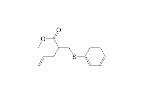 Methyl ester of (e)-2-[(phenylthio)methylene]-4-pentenoic acid
