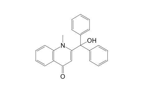 2-[1-Hydroxy(diphenyl)methyl]-1-methyl-4-quinolone