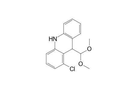Acridine, chloro-9-(dimethoxymethyl)-9,10-dihydro-