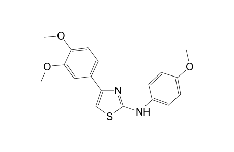 4-(3,4-Dimethoxyphenyl)-N-(4-methoxyphenyl)-1,3-thiazol-2-amine