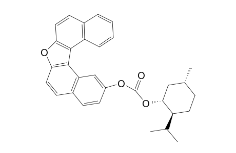 dinaphtho[2,1-b:1',2'-d]furan-2-yl ((1R,2S,5R)-2-isopropyl-5-methylcyclohexyl) carbonate
