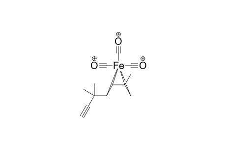 (+-)-(4E)-Tricarbonyl[(4,7-.eta.4)-3,3,6-trimethylhepta-4,6-dien-1-yne]iron(0)