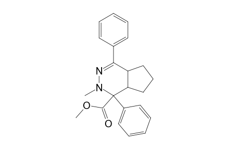 Methyl 2,4a,5,6,7,7a-hexahydro-2-methyl-1,4-diphenyl-1H-cyclopenta[d]pyridazine-1-carboxylate