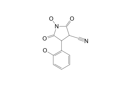 1-HYDROXY-4-(2-HYDROXYPHENYL)-2,5-DIOXOPYRROLIDINE-3-CARBONITRILE
