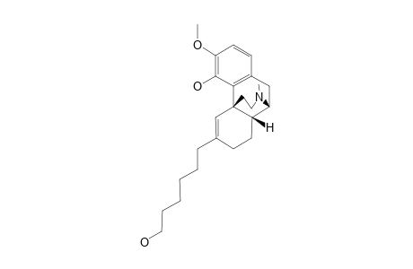 5,6-DIHYDRO-4-HYDROXY-6-(6-HYDROXYHEXYL)-3-METHOXY-N-METHYLMORPHINAN