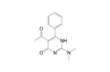 2-(dimethylamino)-5-ethanoyl-6-phenyl-1H-pyrimidin-4-one