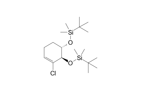 {[(1S,2R)-3-Chloro-3-cyclohexene-1,2-diyl]bis(oxy)}bis[(1,1-dimethylethyl)dimethyl-silane]