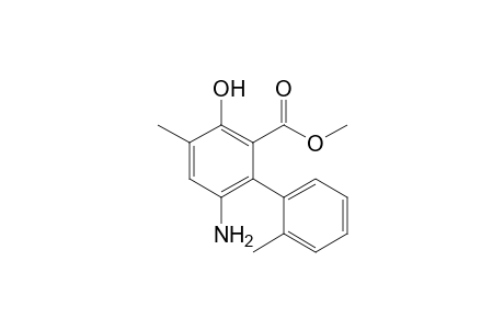 Methyl 6-amino-3-hydroxy-2',4-dimethylbiphenyl-2-carboxylate