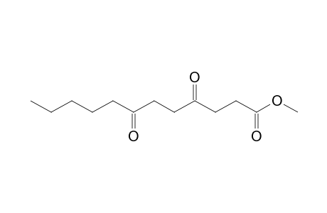 4,7-dioxododecanoic acid, methyl ester