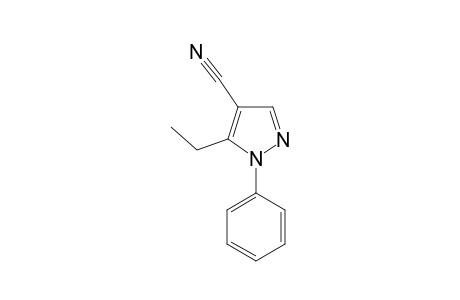 5-ETHYL-1-PHENYLPYRAZOLE-4-CARBONITRILE