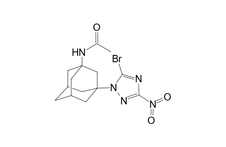 N-[3-(5-bromanyl-3-nitro-1,2,4-triazol-1-yl)-1-adamantyl]ethanamide