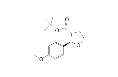 (2R,3R)-tert-butyl 2-(4-methoxyphenyl)tetrahydrofuran-3-carboxylate