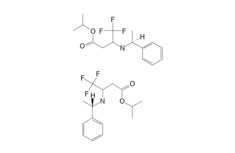 ISOPROPYL-4,4,4-TRIFLUORO-3-[(1S)-1-PHENYLETHYLAMINO]-BUTANOATE