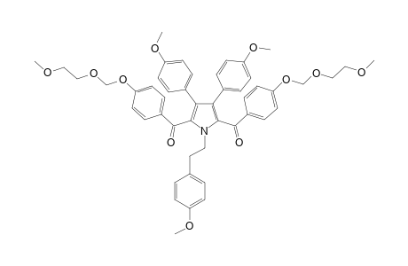 {5-[4-(2-Methoxyethoxymethoxy)benzoyl-3,4-bis(4-methoxyphenyl)-1-[2-(4-methoxyphenyl)ethyl]-1H-pyrrol-2-yl}-[4-(2-methoxyethoxymethoxy)phenyl]methanone