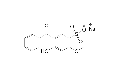 5-benzoyl-4-hydroxy-2-methoxybenzenesulfonic acid, sodium salt