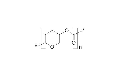 Poly(z-tetrahydropyran-2,5-diyloxycarbonyl)