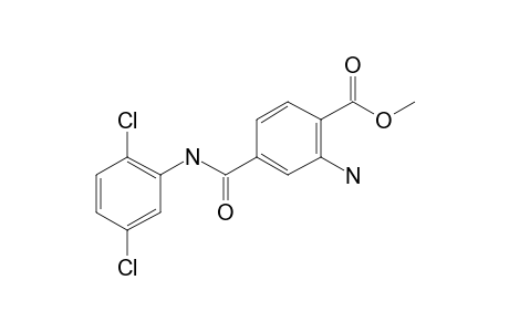 2-Amino-4-[(2,5-dichlorophenyl)carbamoyl]benzoic acid, methyl ester