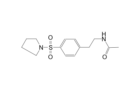 N-(2-[4-(1-Pyrrolidinylsulfonyl)phenyl]ethyl)acetamide