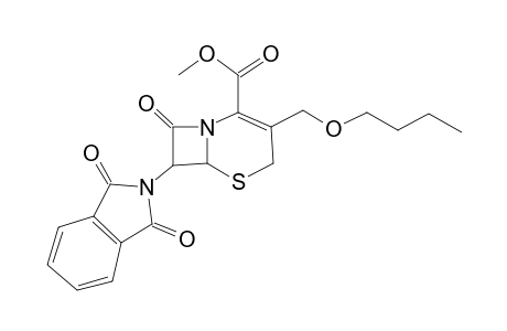 Methyl 3-butoxymethyl-7-phthalimido-3-cephem-4-carboxylate