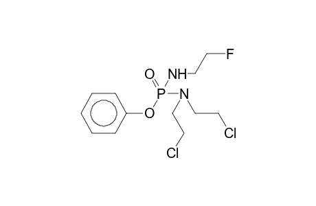 Phenyl-N,N-bis-(2-chloroethyl)-N'-2-fluoroethyl-phosphordiamidate