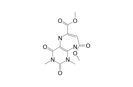 6-AMINO-5-(1,2-(E)-DICARBOMETHOXYVINYL)-AMINO-1,3-DIMETHYL-PYRIMIDINE-2,4(1H,3H)-DIONE