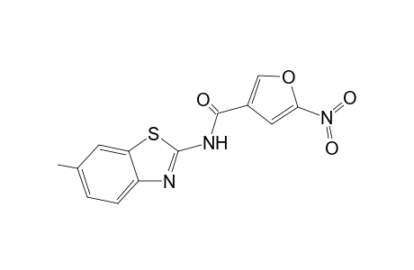 6-Methyl-2-(5'-nitro-3'-furoylamino)benzothiazole