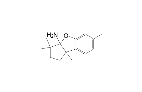 3a-Amino-3,3,6,8b-tetramethyl-2,3,3a,8b-tetrahydro-1H-cyclopenta[b]benzofuran