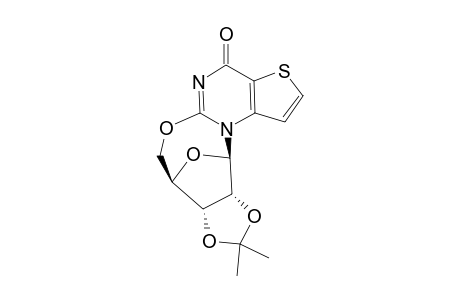 2,5ï-ANHYDRO-1-(2,3-O-ISOPROPYLIDENE-BETA-D-RIBOFURANOSYL)-THIENO-[3.2-D]-PYRIMIDIN-4-ONE