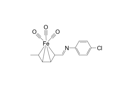 N-{(2RS,5SR)-(2E,4E)-Tricarbonyliron[(.eta.(4)-2,5)-2,4-hexadienylidene]}p-chlorophenylamine