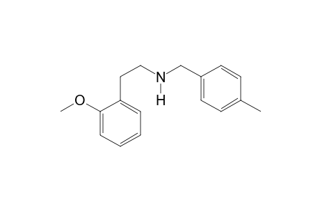 2-(2-Methoxyphenyl)-N-(4-methylbenzyl)ethan-1-amine