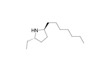 (2S,5S)-2-ethyl-5-heptylpyrrolidine