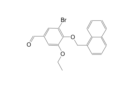 3-bromo-5-ethoxy-4-(1-naphthylmethoxy)benzaldehyde