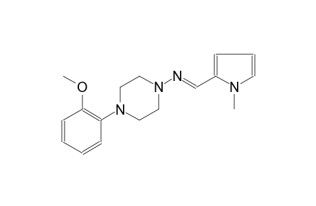 4-(2-methoxyphenyl)-N-[(E)-(1-methyl-1H-pyrrol-2-yl)methylidene]-1-piperazinamine