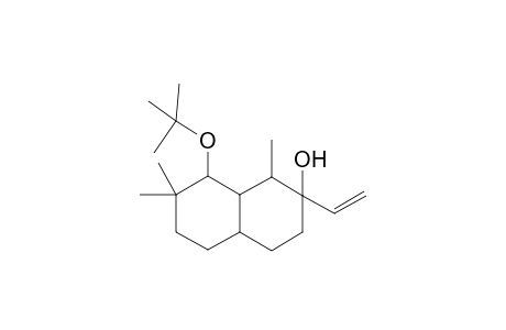 1,7,7-Trimethyl-8-(t-butoxy)-2-hydroxy-2-ethenylbicyclo[4.4.0]decane isomer