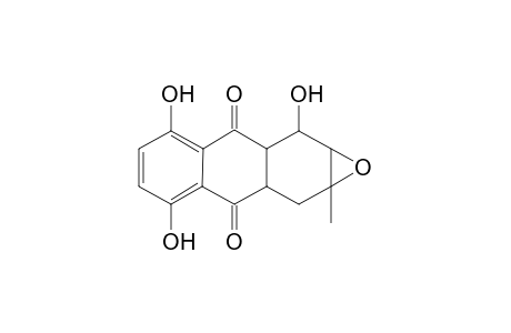 (1RS,2SR,3RS,4aRS,9aRS)-2,3-Epoxy-1,5,8-trihydroxy-3-methyl-1,2,3,4,4a,9a-hexahydro-9,10-anthraquinone