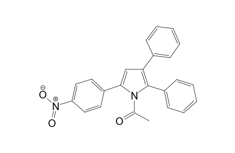 1-{5-(4-Nitrophenyl)-2,3-diphenyl-1H-pyrrol-1-yl}ethanone