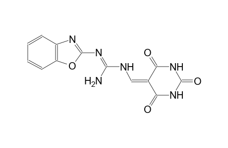 N''-(1,3-benzoxazol-2-yl)-N-[(2,4,6-trioxotetrahydro-5(2H)-pyrimidinylidene)methyl]guanidine