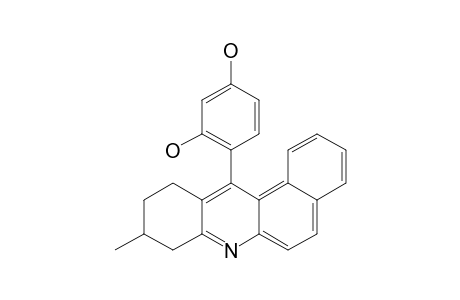12-(2,4-DIHYDROXYPHENYL)-9-METHYL-8,9,10,11-TETRAHYDROBENZ-[A]-ACRIDINE