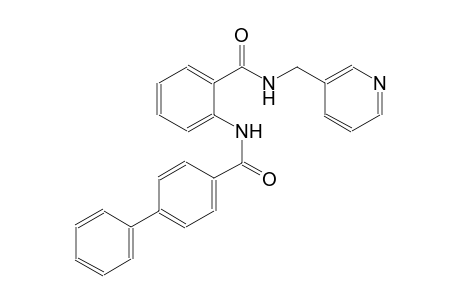 [1,1'-biphenyl]-4-carboxamide, N-[2-[[(3-pyridinylmethyl)amino]carbonyl]phenyl]-