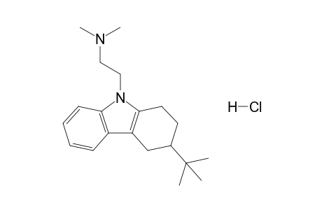 9-[2'-(N,N-Dimethylamino)ethyl]-3-(t-butyl)-1,2,3,4-tetrahydrocarbazole - hydrochloride