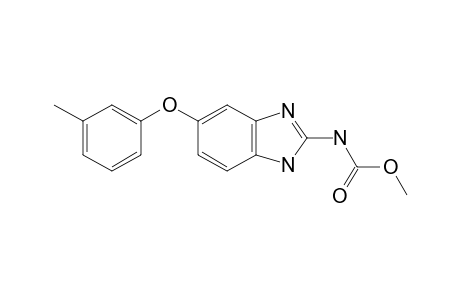 METHYL-5-[(META-METHYL)-PHENOXY]-2-BENZIMIDAZOLECARBAMATE
