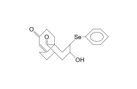 (4AR, 6S,7S,9R)-3,4,6,7,8,9,10,11-octahydro-7-hydroxy-6-phenylseleno-4a,9-methano-4ah-benzo-cyclononene-2,12(5H)-dione