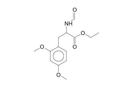 3-(2,4-Dimethoxy-phenyl)-2-formylamino-propionic acid, ethyl ester