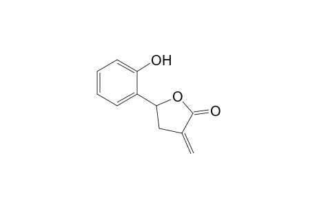 5-(2-hydroxyphenyl)-3-methylene-2-oxolanone