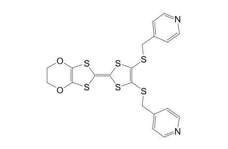 4,5-BIS-(4-PICOLYLTHIO)-4',5'-ETHYLENEDIOXYTETRATHIAFULVALENE