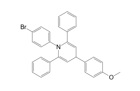 1-(4-bromophenyl)-4-(4-methoxyphenyl)-2,6-diphenyl-4H-pyridine