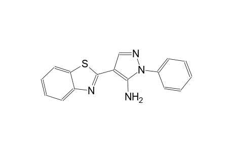 4-(1,3-benzothiazol-2-yl)-1-phenyl-1H-pyrazol-5-amine